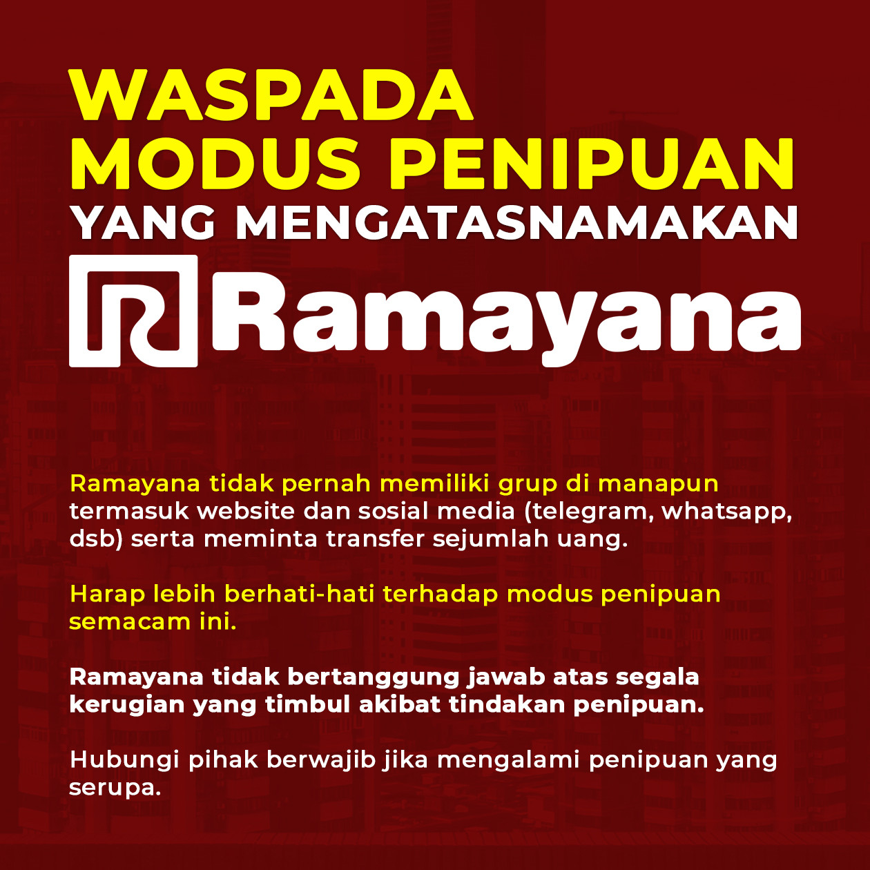 waspada modus penipuan